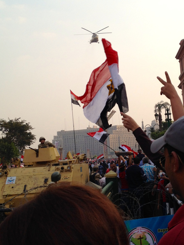 Cairo's Tahrir Square on October 6, 2013